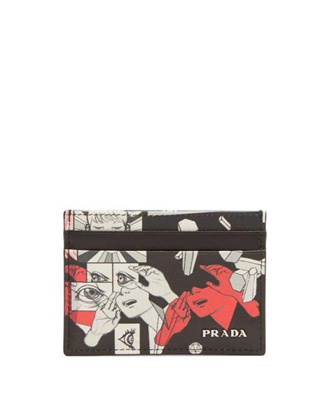 prada cartoon card holder